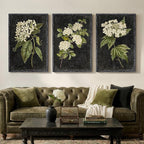 Vintage Framed Hydrangea Floral Wall Art by MXART