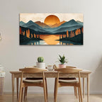 Suconvng Mountain Boho Wall Art - Image 2