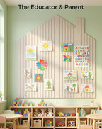 Aothia 12-Pack Felt Bulletin Board Tiles 48"x36", Modular Pin Board - Image 8