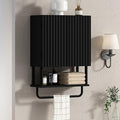 RUSTOWN Fluted Bathroom Wall Cabinet by RUSTOWN