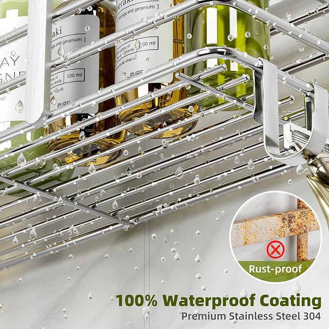 Yougai Shower Caddy, Shower Organizer - Image 3