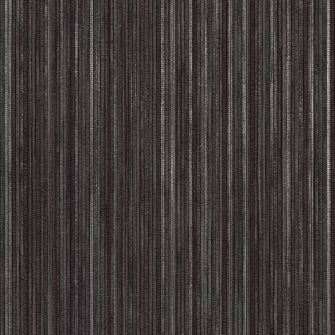 Tempaper Black Linen Grasscloth Removable Peel and Stick Wallpaper, 20.5 in X - Image 9