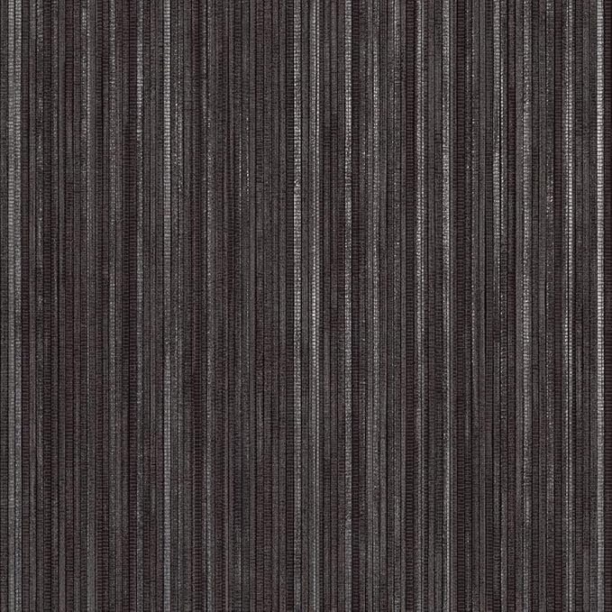 Tempaper Black Linen Grasscloth Removable Peel and Stick Wallpaper, 20.5 in X by TempaperCo