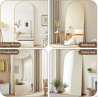 Suidia 58"x21" Arched Full Length Mirror - Image 8