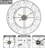 Sorbus Large Wall Clock for Living Room Decor - Image 4
