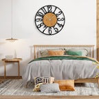 Large Wall Clock for Living Room Decor, 32 Inch Non Ticking Silent, Battery - Image 9