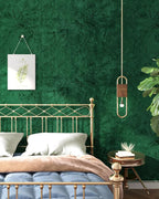 Wallercity 17.5''x236'' Green Self-Adhesive Velvet Flocking Liner Contact Paper - Image 7