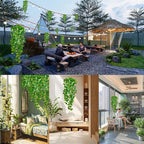 Fake Hanging Plants Vinesfor Room Decor, Artificial Ivy Greenery Garlands - Image 6
