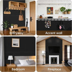 RITOLLO 8-Pack PVC Slat Wall Panels - Image 9