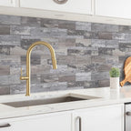 StyloVue 4 Pieces Peel and Stick Backsplash - Image 2