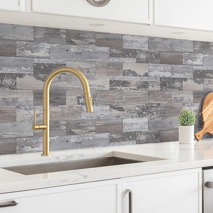 StyloVue 4 Pieces Peel and Stick Backsplash - Image 2