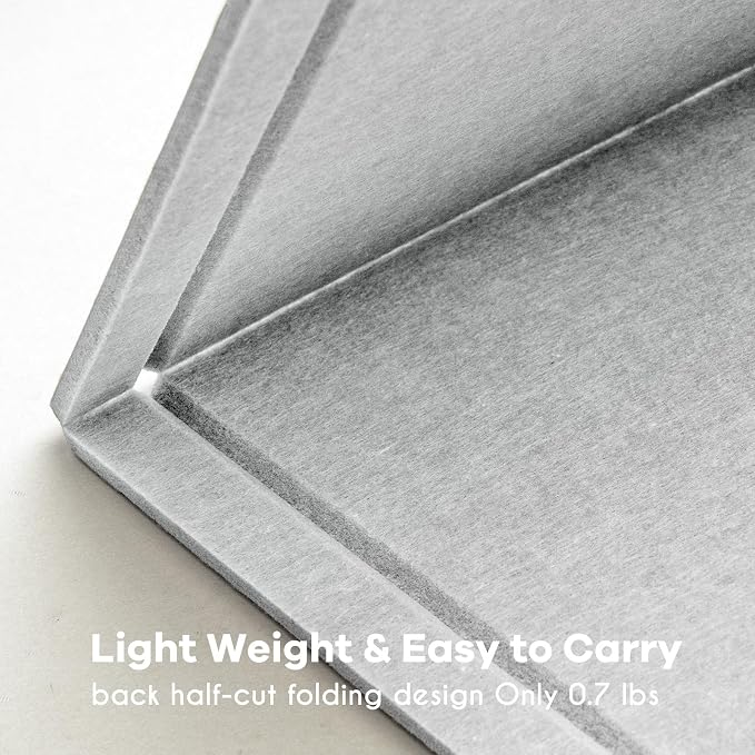 Lightomorrow Bulletin Board, 35 x 17 1/2 inches Felt Board - Image 5