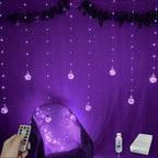 YOLIGHT Wishing Ball Curtain Lights 200 LED Window Curtain String Lights by Yolight