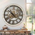 ImprovingLife The Gears Clock The Original Real Moving Gear Wall Clock Vintage - Image 5