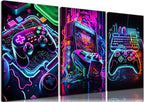 BGFCE Game Room Decor Set of 3 by BGFCEWallArt