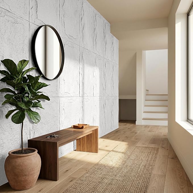 3D Faux Stone Wall Panels, Lightweight & Waterproof Accent Marble Stone Skin - Image 7
