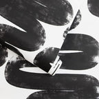 Tempaper x Bobby Berk White & Black Wiggle Room Removable Peel and Stick - Image 4