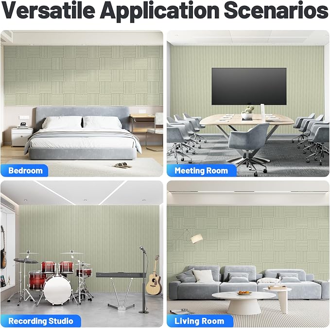 12 Pack Sound Proof Foam Panels - Image 5