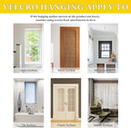NICETOWN 1 Panel Blackout Door Curtain, Thermal Insulated Privacy Window - Image 5