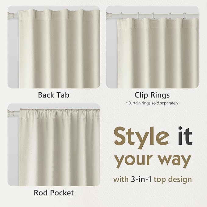 FMFUNCTEX 100% Blackout Curtains - Image 7