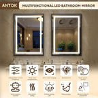 Antok 30X40 LED Bathroom Mirror - Image 9