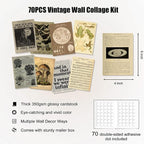 KBKBART Vintage Wall Collage Kit Aesthetic Pictures, Cute Photo Collage Posters - Image 5