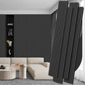 4 Pack Wood Panels for Wall, 106.3" × 11" Wood Slat Acoustic Panels for Wall by Ritollo