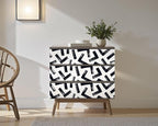 FLFK Black and White Design Wallpaper Border - Image 3