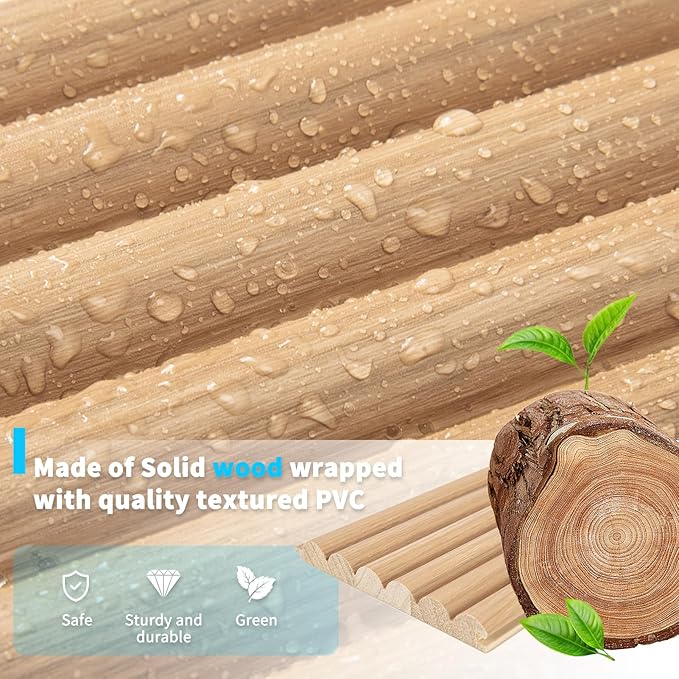 Art3d Fluted Wood Panel - Image 5
