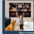 BUBOS 6 Pack Art Acoustic Panels, 70.8" x 47.2" Sound Absorbing Wall Decor - Image 8