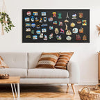 SELEAD Double-Sided Magnetic Chalkboard 48 x 24 Inches - Image 3