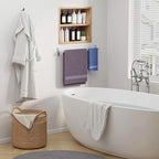 Powools Brushed Nickel Towel Rack - Image 6