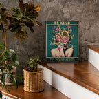 DIHSIEG Inspirational Canvas Wall Art funny bathroom wall art Print Poster - Image 5