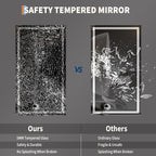 GarveeHome 50x28 LED Bathroom Mirror - Image 7