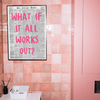Liyark Retro Trendy Newspaper Canvas Wall Art - Image 4