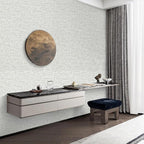 Grasscloth Peel and Stick Wallpaper, Waterproof Self Adhesive Removable Vinyl - Image 5