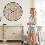 EMAX HOME 30 Inch Extra Large Wall Clock - Image 4