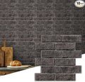 Commomy 3D Faux Brick Wallpaper Wall Tiles by CommomyDecor