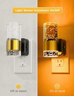 L LOHAS LED Night Lights Plug into wall, Amber Night Light - Image 2
