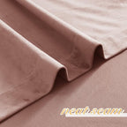 NICETOWN Dusty Pink Velvet Curtains and Drapes - Image 6