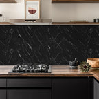 Abyssaly Black Marble Contact Paper Peel and Stick Countertops Waterproof Stick - Image 8