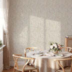 JiffDiff Woven Wallpaper Peel and Stick 17.3" x 400" Colorful Paint Grasscloth - Image 4