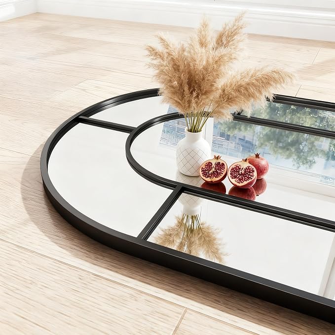Arched Full Length Mirror, Oversized Floor Length Standing Mirrors, Large Body - Image 5