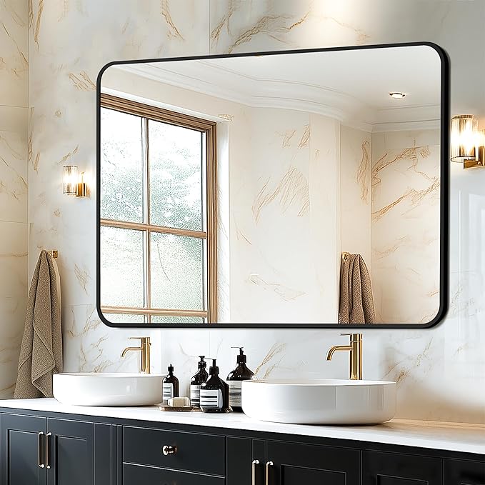 Delma Bathroom Mirror, High-Definition Vanity Mirror, Versatile Mirror - Image 3