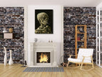 Wieco Art Canvas Wall Art Skull of a Skeleton - Image 5