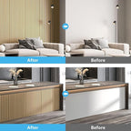 Art3d 6-Piece Wood Slat Panels for Stylish Interior Decor and Ceiling Decoration - Image 3