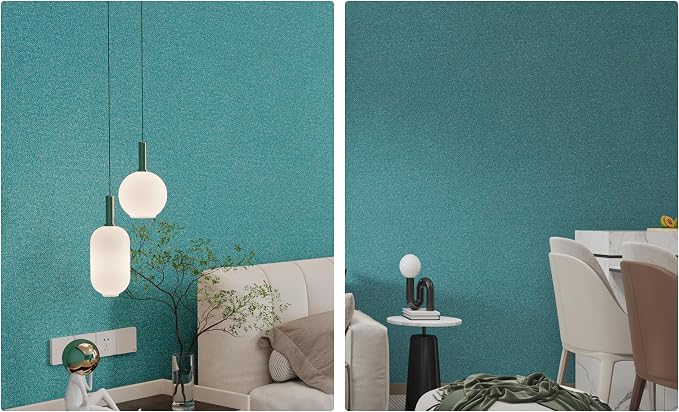 Fabric Grasscloth Texture Self-Adhesive Wallpaper Linen Peel and Stick - Image 8
