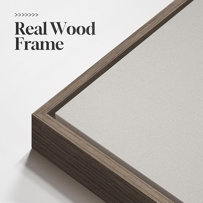 Large Framed Neutral Earth Tone Desert Wall Art - Image 5