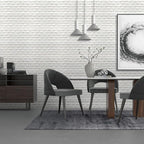 3D Wall Panels Peel and Stick 11PCS White Foam Brick Wallpaper - Image 2