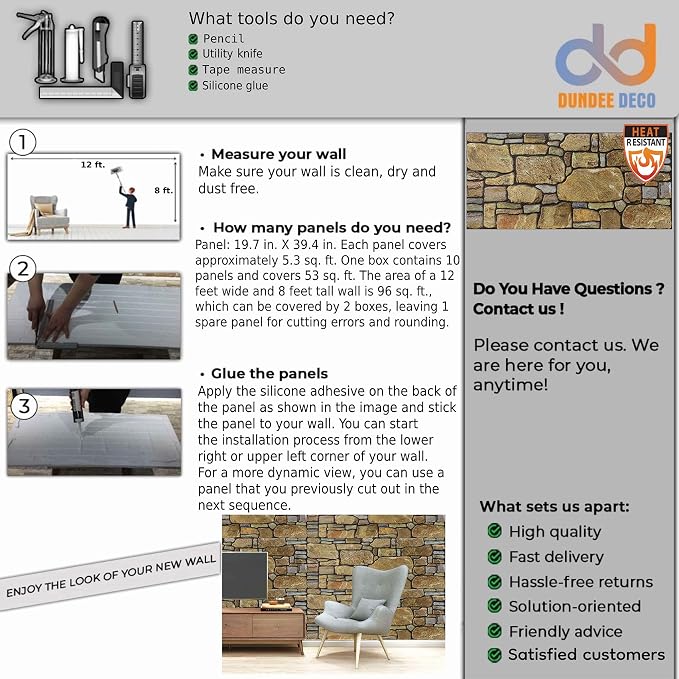 Dundee Deco 3D Wall Panels - Image 7